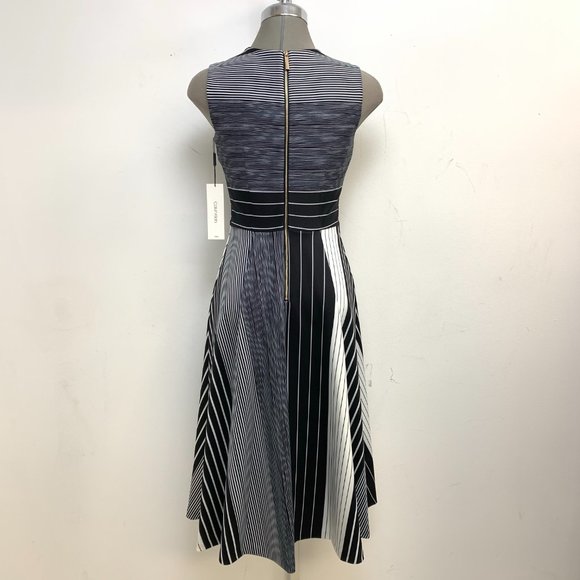 NEW CALVIN KLEIN FIT AND FLARE DRESS - Picture 5 of 6